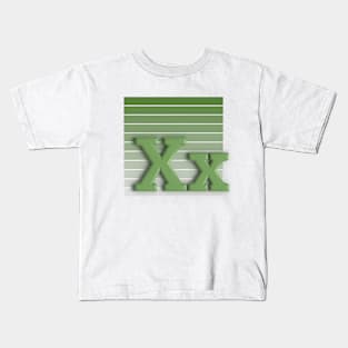 X - letter Kids T-Shirt